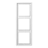 JUNG LS983WW Abdeckrahmen LS 990 3-fach | alpinweiß