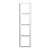 JUNG LS984WW Abdeckrahmen LS 990 4-fach | alpinweiß