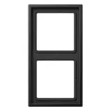 JUNG AL2982D Abdeckrahmen LS 990 2-fach | dark