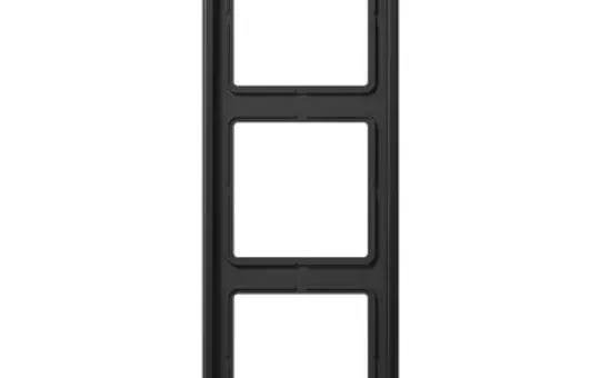 JUNG AL2983D Abdeckrahmen LS 990 3-fach | dark