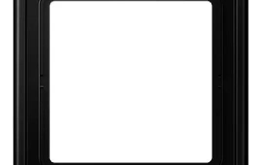 JUNG LS981SWM Abdeckrahmen LS 990 1-fach | graphitschwarz matt