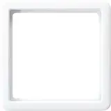 JUNG CD561Z5WW Zwischenrahmen Serie CD für Abdeckungen 55x55 mm | alpinweiß