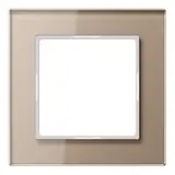 JUNG AC581GLCH Abdeckrahmen A creation 1-fach | glas champagner