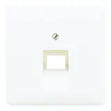 JUNG CD569-1UAWW Netzwerkabdeckung Serie CD 1-fach | alpinweiß