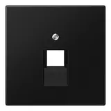 JUNG LS969-1UASWM Netzwerkabdeckung Serie LS 1-fach | graphitschwarz matt