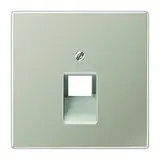 JUNG ES2969-1UA Netzwerkabdeckung Serie LS 1-fach | edelstahl