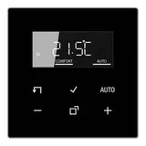 JUNG TRDLS1790SW Raumtemperaturregler Serie LS Standard mit Display | schwarz