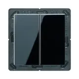 JUNG ENOA595SW EnOcean-Funk-Wandsender A 4-fach | schwarz