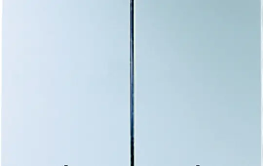 JUNG ENOAL2995-01-L beschr. EnOcean-Funk-Wandsender LS 4-fach, IO-Symbole | aluminium