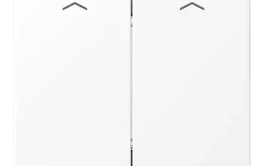 JUNG ENOLS995MPWWM beschr. EnOcean-Funk-Wandsender LS 4-fach, Pfeile | schneeweiß matt