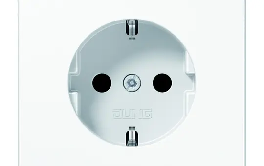 JUNG LS1520WW SCHUKO-Steckdose LS Standard | alpinweiß