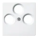 BUSCH-JAEGER 1743-03-914 Antennenabdeckung Balance SI 3-fach | alpinweiß