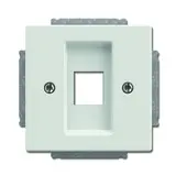 BUSCH-JAEGER 2561-884 Modular-Jack-Einsatz Future 1-fach | studioweiß matt