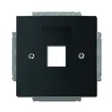 BUSCH-JAEGER 2561-885 Modular-Jack-Einsatz Future 1-fach | schwarz matt