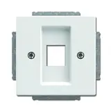 BUSCH-JAEGER 2561-84 Modular-Jack-Einsatz Future 1-fach | studioweiß