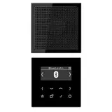 JUNG DABLS1BTSW Unterputzradio-Set Serie LS DAB+, Mono, Bluetooth | schwarz