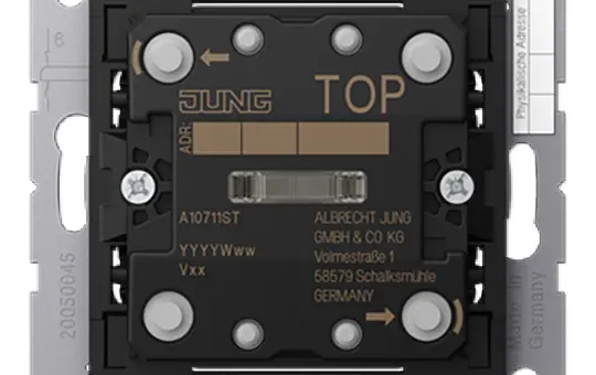 JUNG A10711ST KNX-Tastsensor F10 A/AS 1-fach, Standard