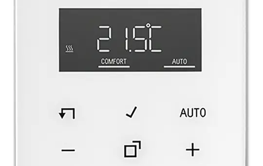 JUNG LS1790DWW Display zur Raumtemperaturregelung Serie LS Standard | alpinweiß