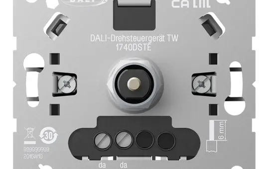 JUNG 1740DSTE DALI-Drehpotenziometer Tunable White