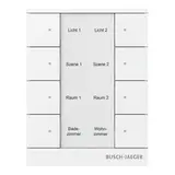 BUSCH-JAEGER SB-F-8.0.11-84 f@h-Tastsensor tenton 8-fach | studioweiß