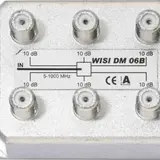 WISI 16575-8 Verteiler BK 1 GHz 6-fach
