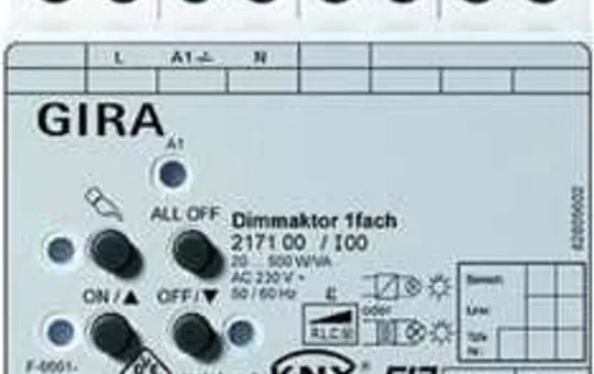 GIRA 217100 KNX-Dimmaktor alt REG 1-fach