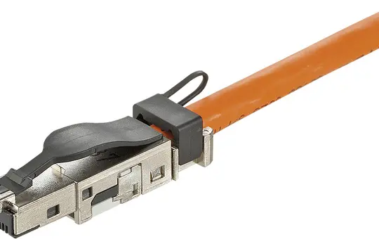 GIRA 574600 Netzwerkstecker RJ45 Schneidklemmtechnik Cat. 6A