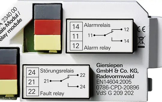 GIRA 234000 Modul für Rauchmelder Relais