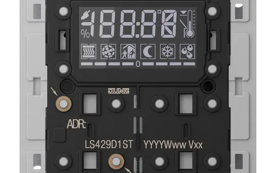 JUNG KNX Raumcontroller-Modul F40 Serie LS 