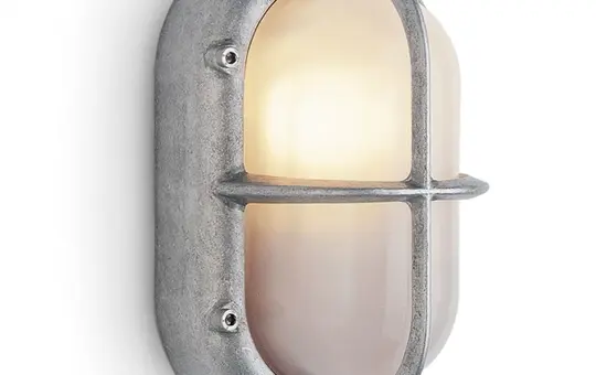THPG 165250 Aluminiumwandleuchte oval