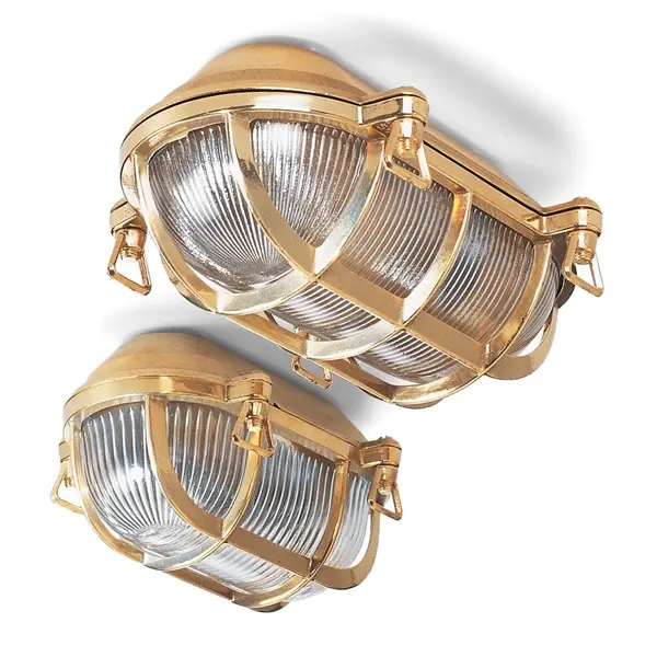 THPG 130748 Kellerleuchte Messing oval klein online kaufen im Voltus Elektro-Shop