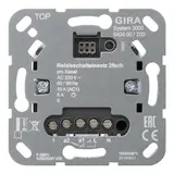 GIRA 540400 Schalteinsatz System 3000 2-fach, Relais