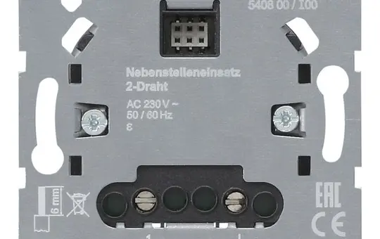 GIRA 540800 Nebenstelleneinsatz System 3000 2-Draht