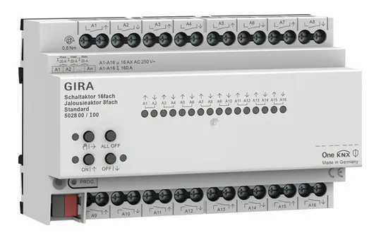 GIRA 502800 KNX-Universalaktor 16-fach, Standard