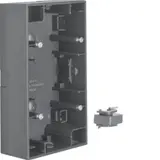 BERKER 10427006 Aufputzgehäuse K.1 2-fach, senkrecht | anthrazit matt