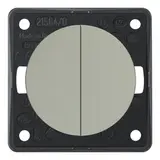 BERKER 936752568 Wipptaster Integro Flow 2 Schließer | chrom matt
