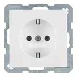 BERKER 47236089 SCHUKO-Steckdose Q.1/Q.3 Berührungsschutz | polarweiß matt