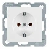 BERKER 47431909 SCHUKO-Steckdose S/B Standard | polarweiß matt