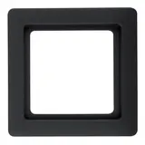 BERKER 10116086 Abdeckrahmen Q.1 1-fach | anthrazit samt