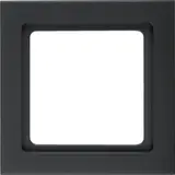 BERKER 10116096 Abdeckrahmen Q.3 1-fach | anthrazit samt lackiert