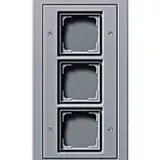 GIRA 134926 Energiesäule 1 Lichtelement, 3 Leereinheiten | aluminium | 769 mm