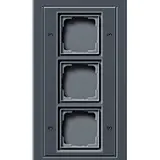 GIRA 135128 Energiesäule 6 Leereinheiten | anthrazit | 769 mm