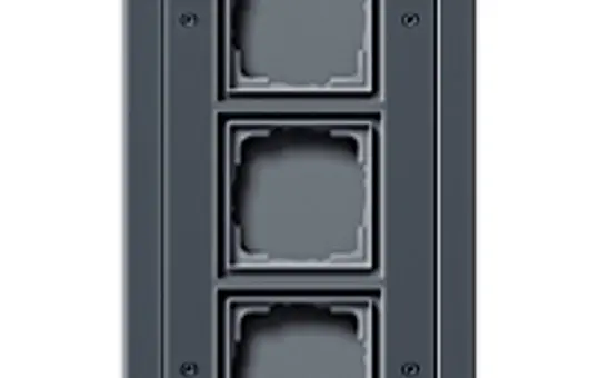 GIRA 135128 Energiesäule 6 Leereinheiten | anthrazit | 769 mm