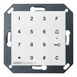 GIRA 260503 Keyless-In Codetastatur System 55 reinweiß glänzend