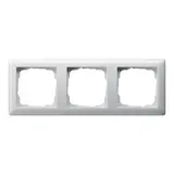 GIRA 021303 Abdeckrahmen Standard 55 3-fach | reinweiß glänzend