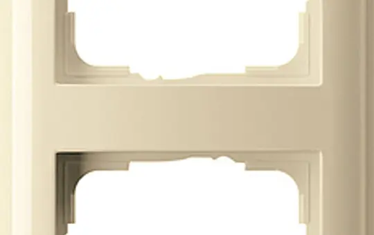 GIRA 021401 Abdeckrahmen Standard 55 4-fach | cremeweiß glänzend