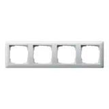 GIRA 021403 Abdeckrahmen Standard 55 4-fach | reinweiß glänzend