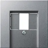GIRA 027626 Telefonabdeckung System 55 Standard | alu