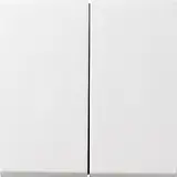 GIRA 029503 Wippe System 55 2-fach | reinweiß glänzend