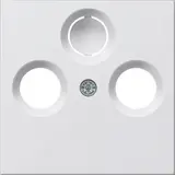 GIRA 086903 Antennenabdeckung System 55 2/3-fach | reinweiß glänzend